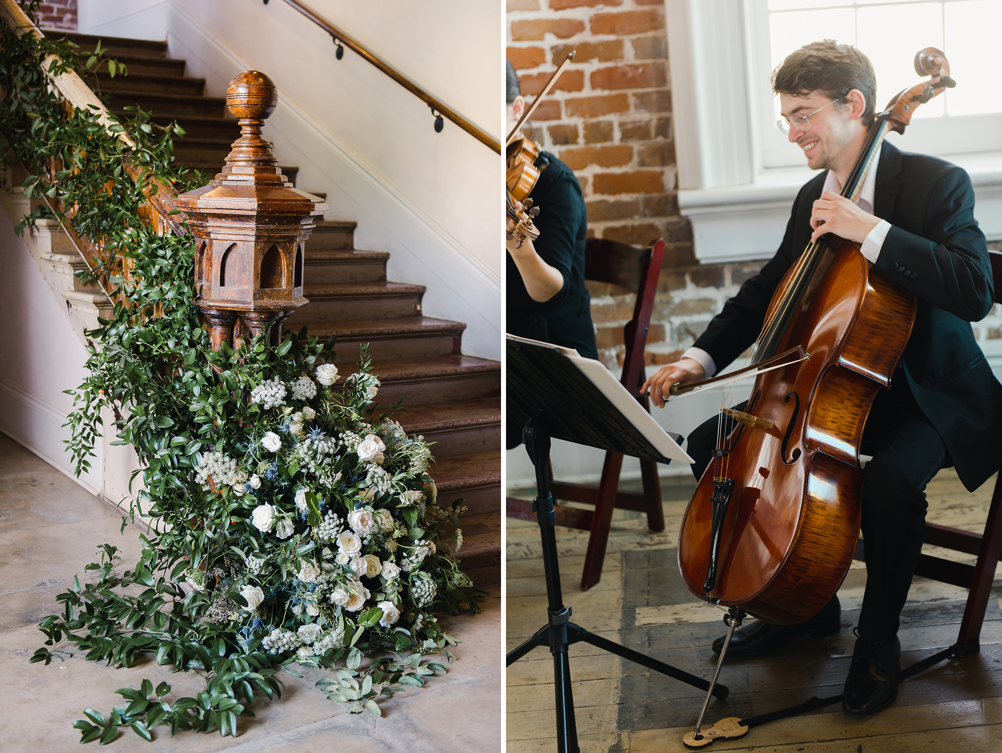 Church florals; church musicians