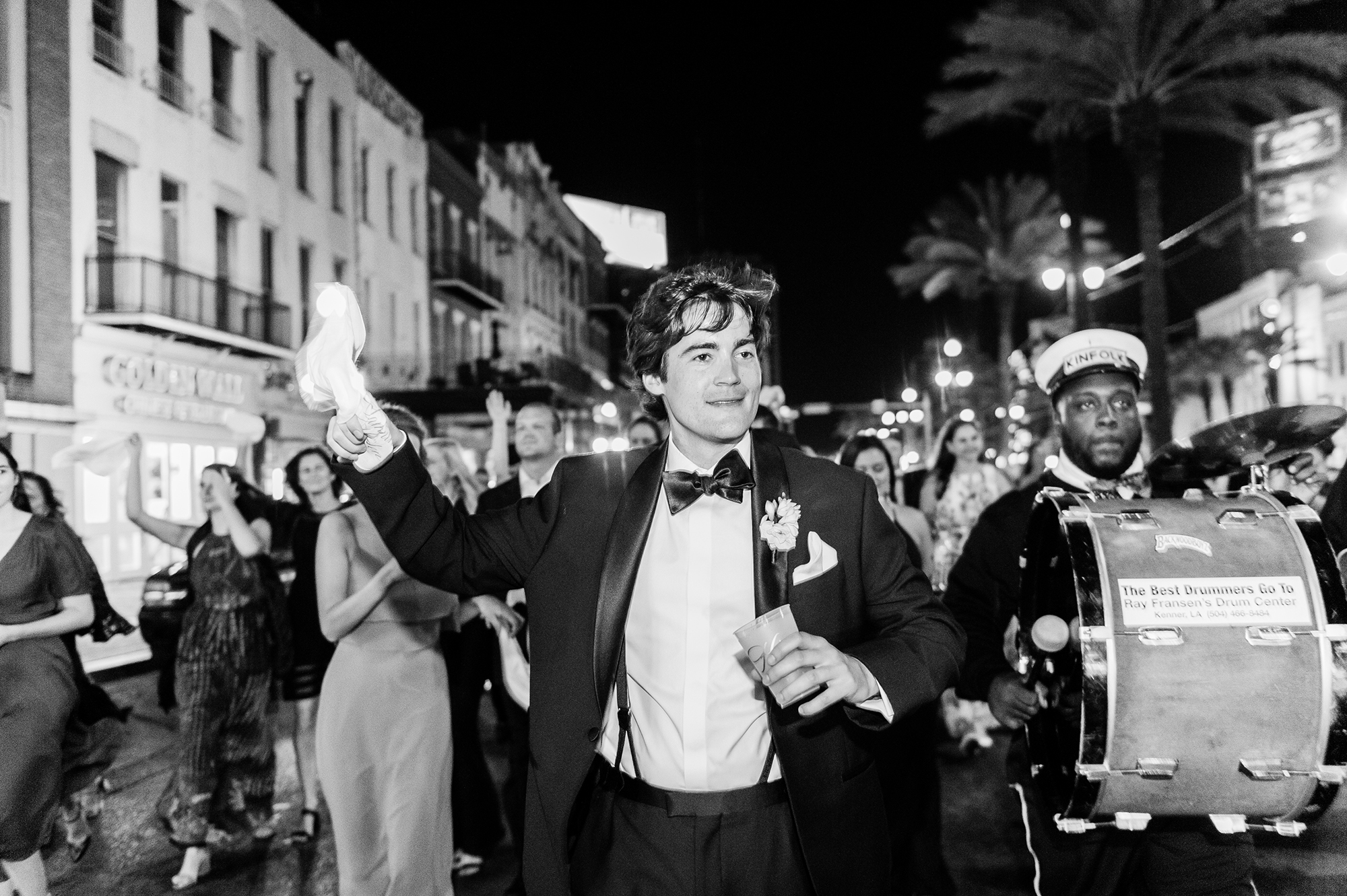 Groom during second line