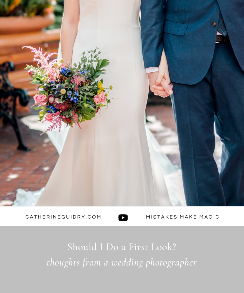 Should I do a first look? Thoughts from a wedding photographer